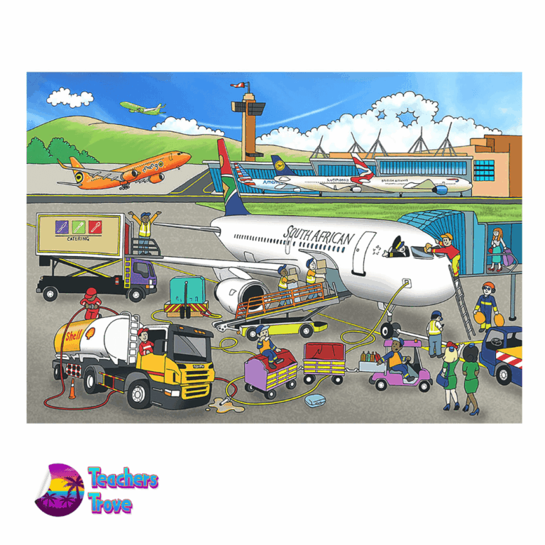Second image of Airport puzzle - 24 piece