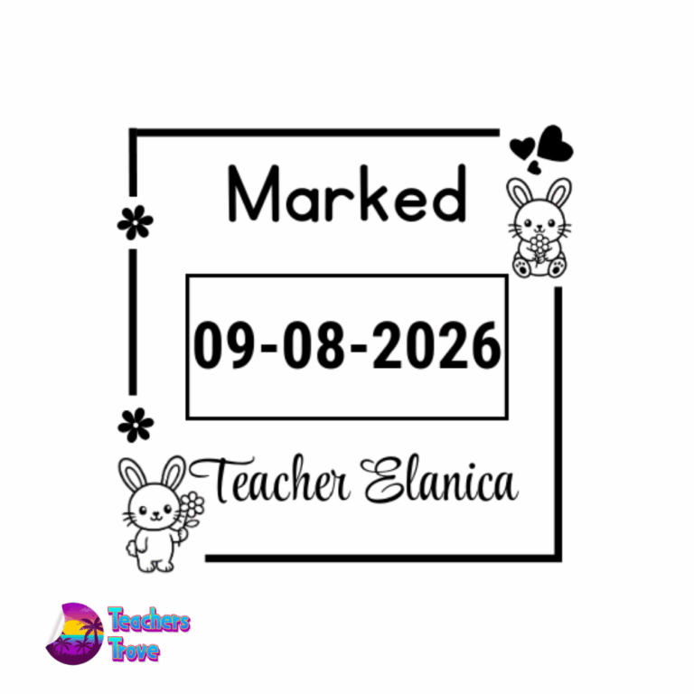 Second image of Bunny Dater Stamp: S-530D Regular Size