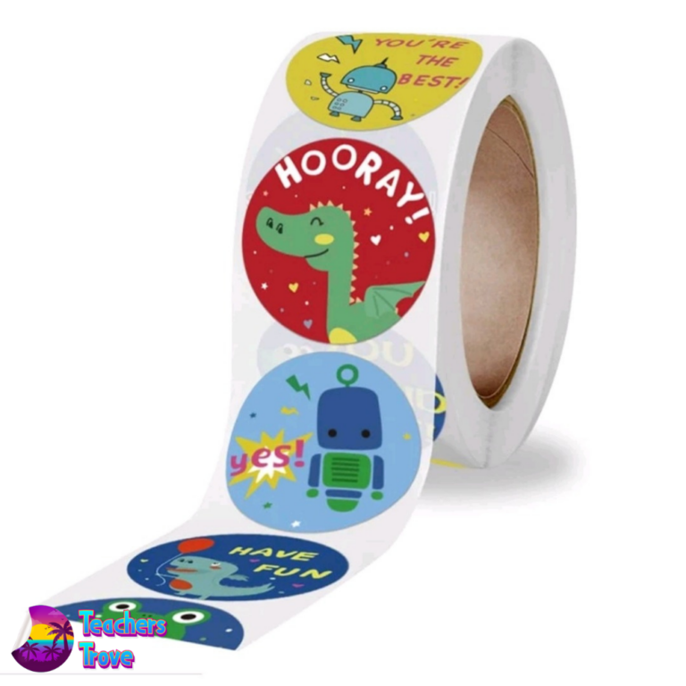 Second image of Dinosaur sticker roll