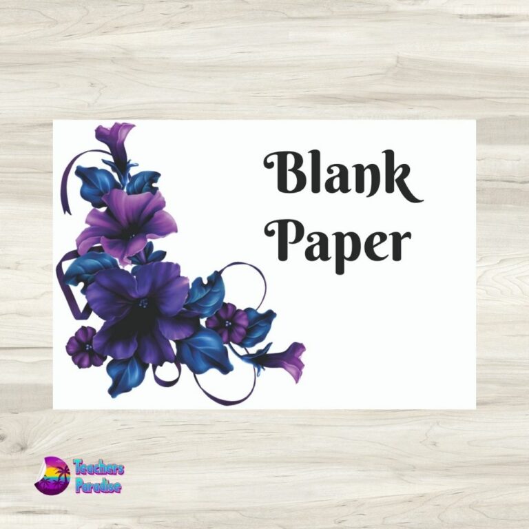 Second image of Floral Design 1 - Admin Labels