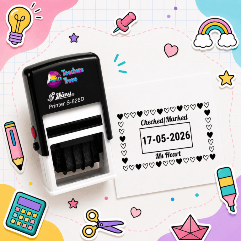 Heart Dater Stamp: S-826D Regular Size
