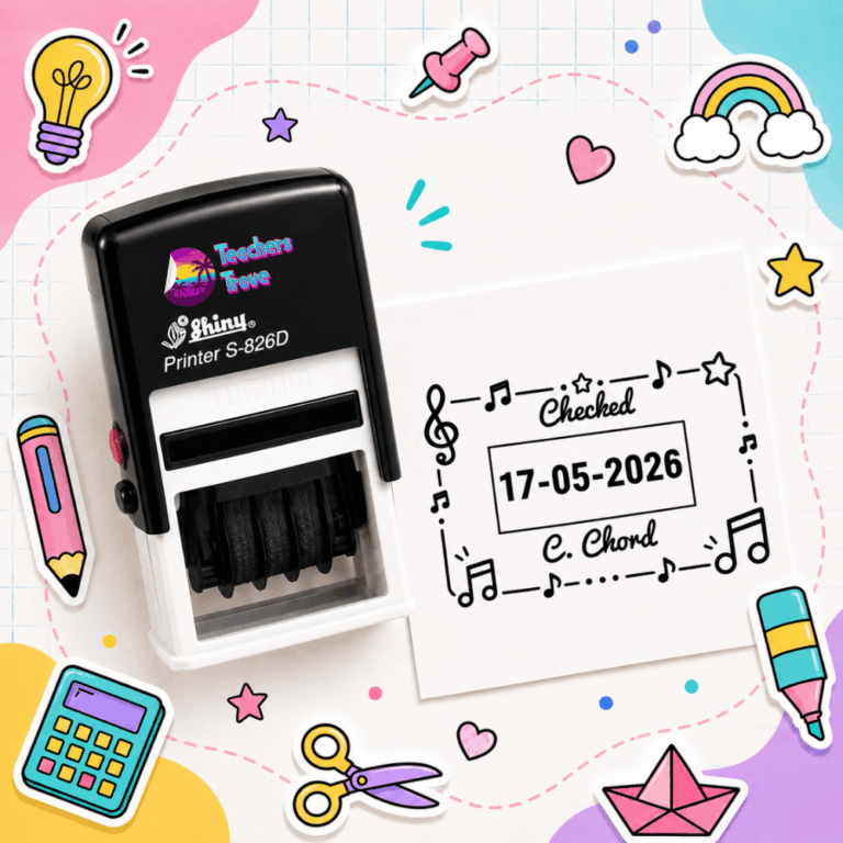 Music Dater Stamp: S-826D Regular Size