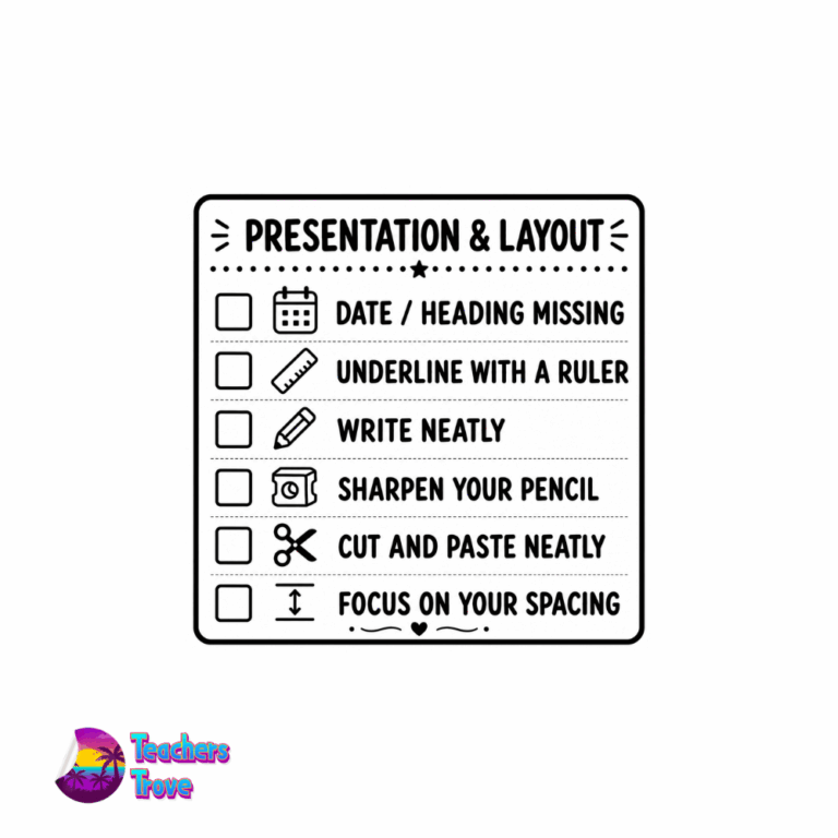 Second image of Presentation & Layout Checklist Stamp: S-542 Stamp