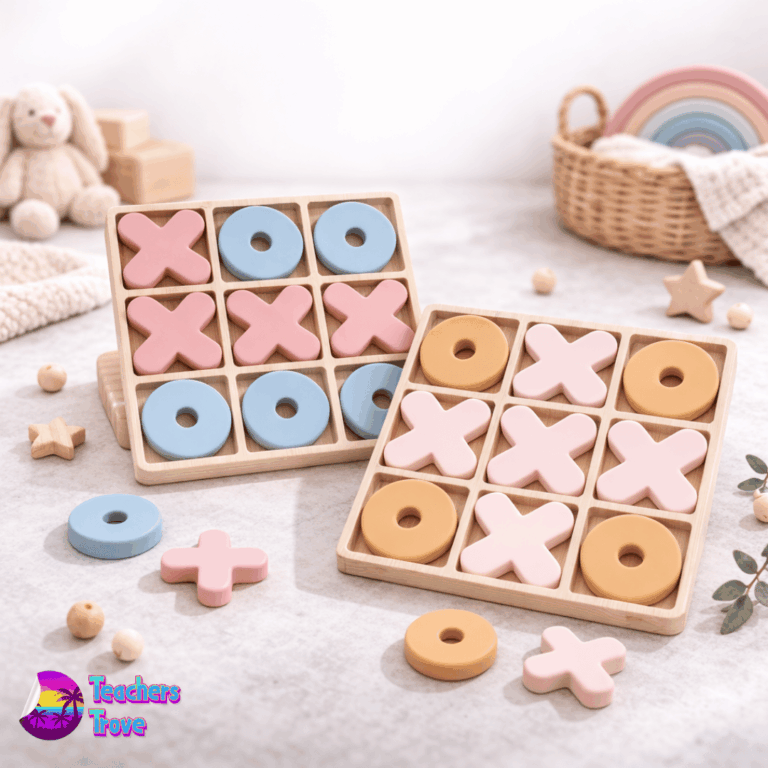 Tic Tac Toe Toy & Decor