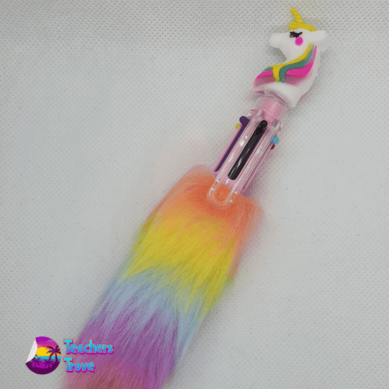 Second image of Unicorn Fluffy Novelty Pens
