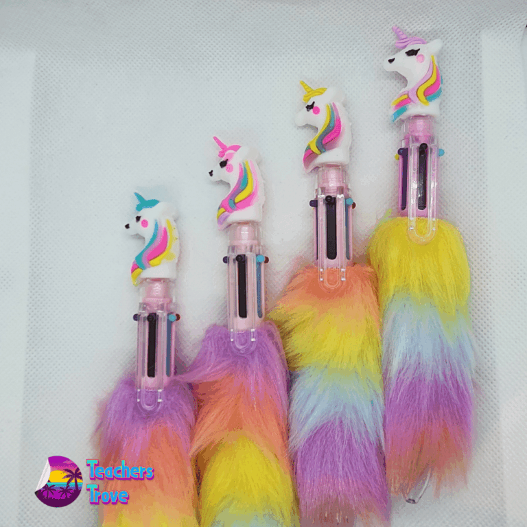 Unicorn Fluffy Novelty Pens